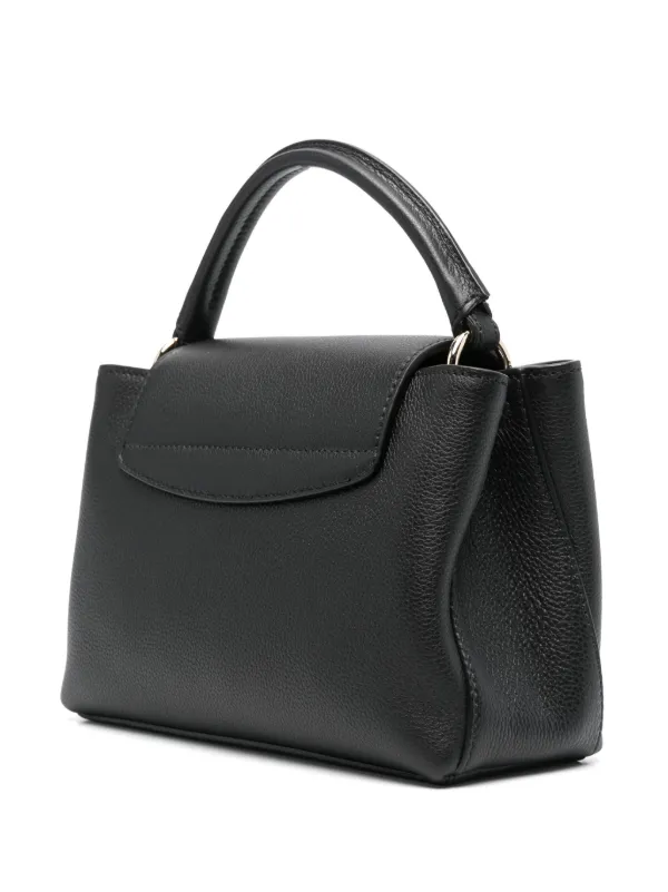 Bally Small Layka Leather Tote Bag | Black | FARFETCH