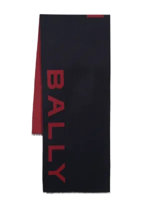 BALLY｜ (Logo Detail Scarf (MSC01LWO167-I3I9)) Scarf With Bally Ribbon – BALLY