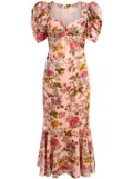 Cinq A Sept Wilma floral dress - Pink