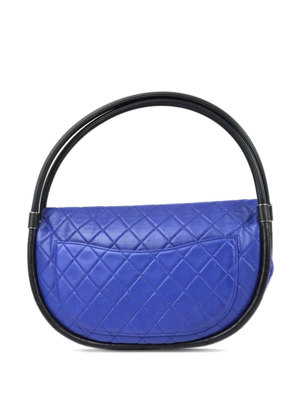 Pre-owned Chanel 2014 Hula Hoop Handbag In Blue