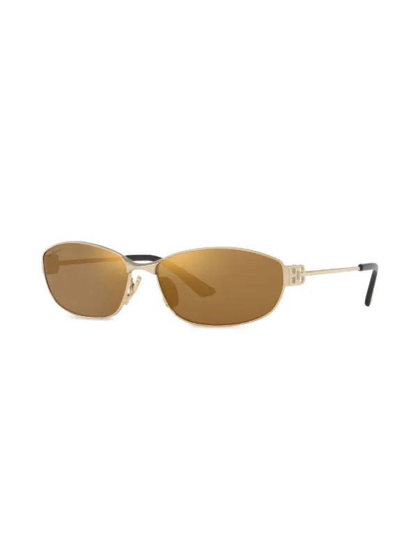 【関税込み】Balenciaga ゴールド Mercury メタル メガネ Balenciaga Eyewear Mercury Sunglasses | Gold | FARFETCH