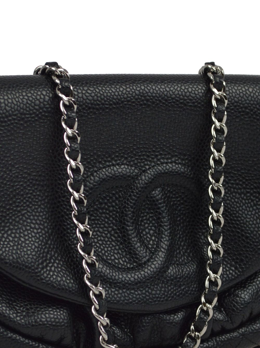 CHANEL 2012 Half Moon wallet-on-chain Women