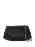 CHANEL Pre-Owned 2012 Half Moon wallet-on-chain - Black