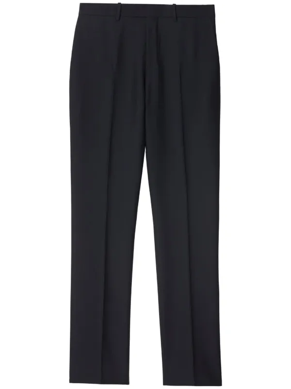 【関税&送料込】Burberry Wool Tailored Trousers Burberry Wool Tailored Trousers | Brown | FARFETCH
