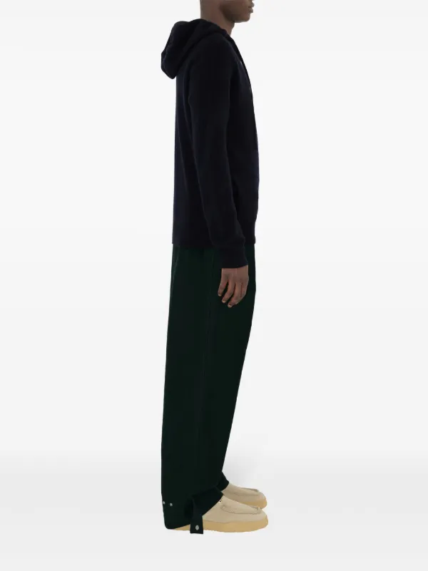 Burberry ジップアップ カシミアパーカー | ブルー | FARFETCH JP
