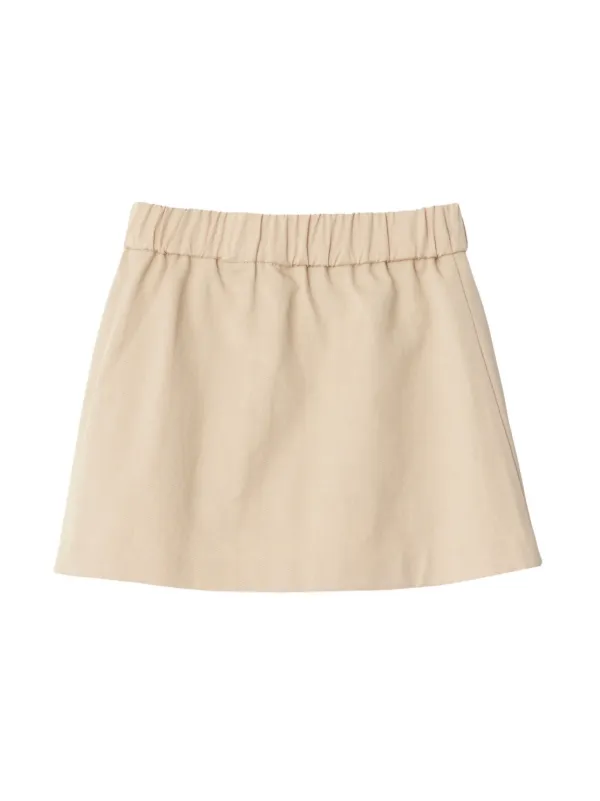 【新品】バーバリーチルドレン　Burberrychildren プリーツスカート Burberry Kids プリーツ スカート | ニュートラル | FARFETCH JP