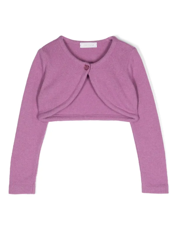 Monnalisa long-sleeve Cardigan Purple FARFETCH PH