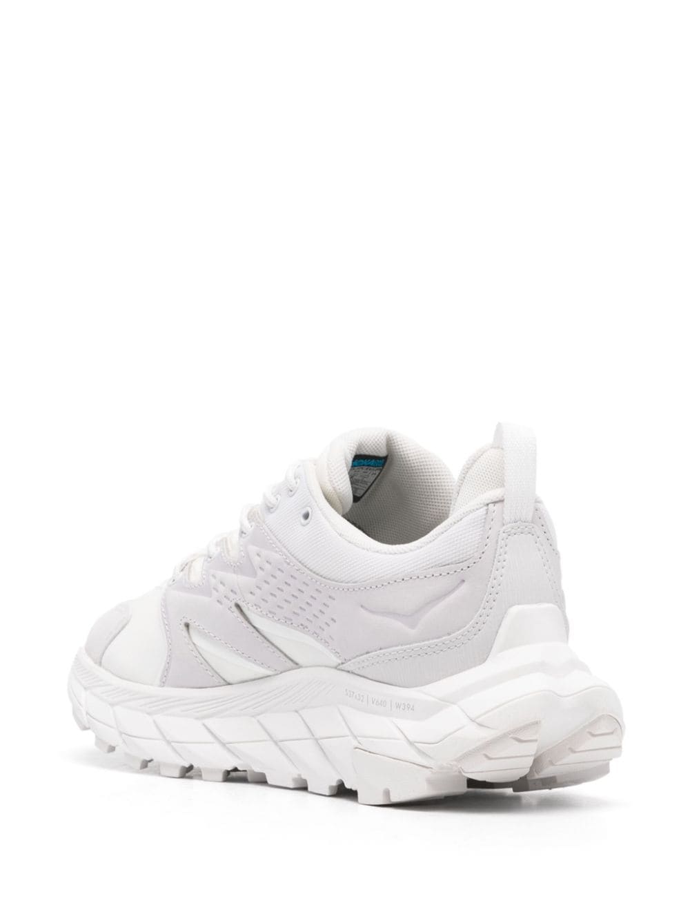 Shop Hoka Anacapa Low Gtx Leather Sneakers In White