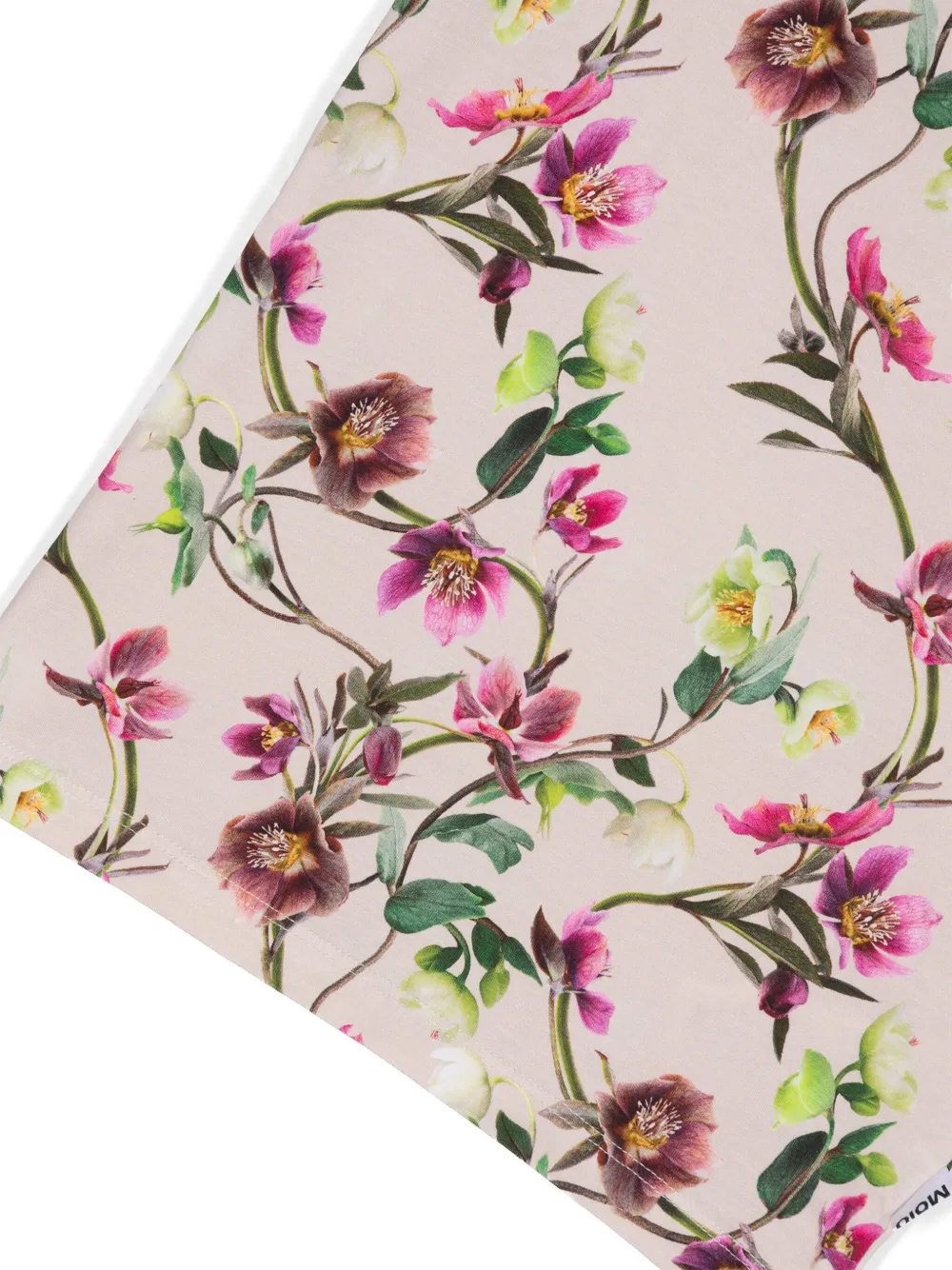 Molo Twee tanktops met bloemenprint Roze