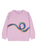Molo sequin-embellished cotton sweatshirt - Pink