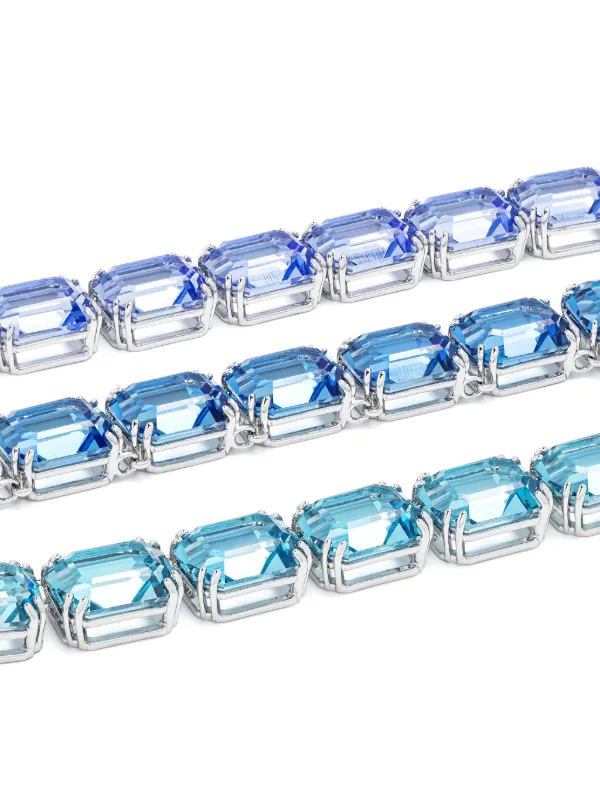 S*a様 スワロフスキー SWAROVSKI Milleniaブルークリスタルネ スワロフスキー SWAROVSKI ミレニアネックレス Millenia ブルー