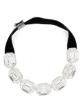 Swarovski Lucent choker - White