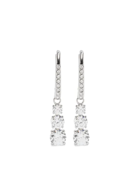 Swarovski Stilla Attract Trilogy drop earrings