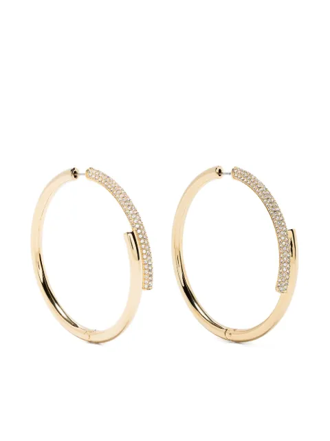 Swarovski Dextera hoop earrings