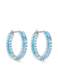 Swarovski Matrix hoop earrings - Silver