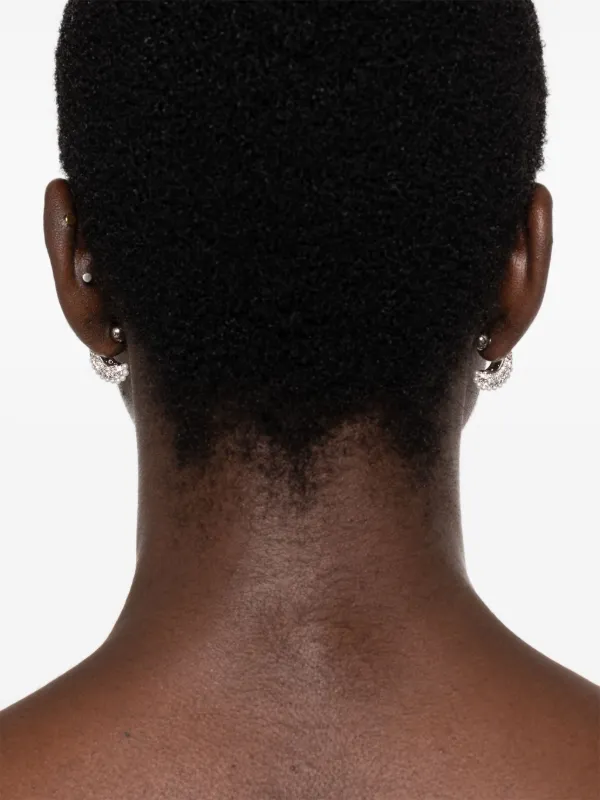 Swarovski Sublima Drop Earrings | Silver | FARFETCH
