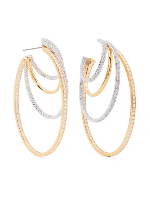 Swarovski أقراط 'هايبربولا'