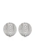 Swarovski Sublima clip-on earrings - Silver
