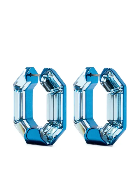 Swarovski Lucent hoop earrings