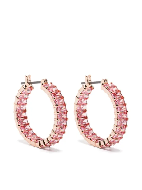 Swarovski Matrix hoop earrings