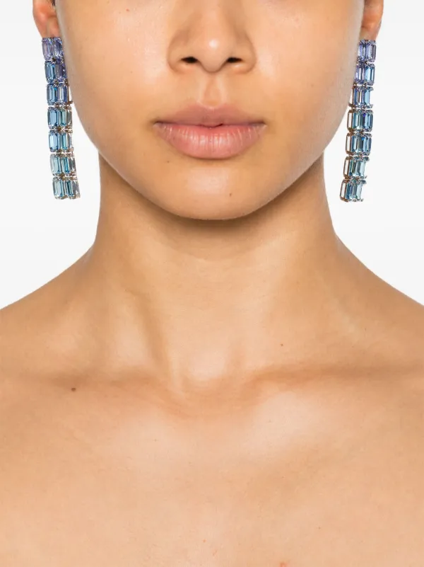 ★ピュアな煌めき【SWAROVSKI】Millenia イヤリング gradation Amazon.com: SWAROVSKI Millenia stud earrings, Octagon cut