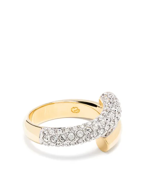 Bague Dextera sertie de cristaux - Swarovski - Modalova