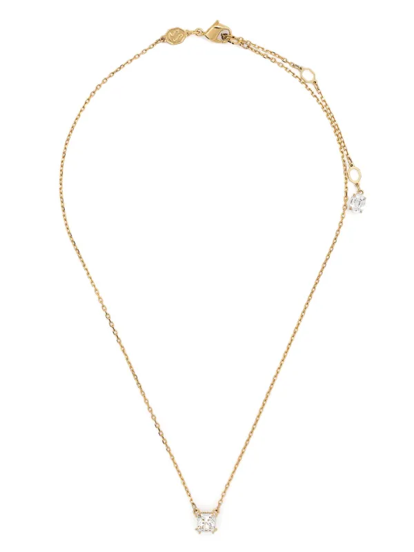 Swarovski Stilla クリスタル ネックレス | ゴールドトーン | FARFETCH JP