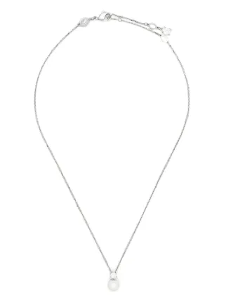 Swarovski Matrix パール ネックレス | シルバートーン | FARFETCH JP