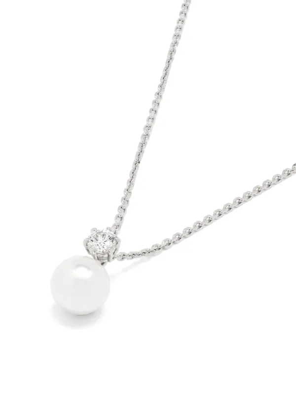 ☆Hei☆ swarovski pearl necklace HE21FNSG701XXFR Swarovski Pearl / Crystal Bauble Necklace – Savvy Cie Jewels