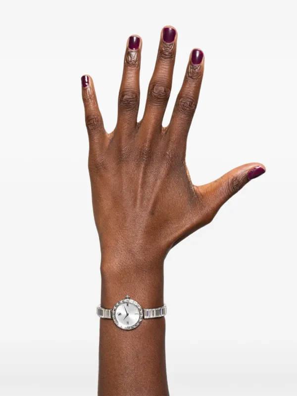 Swarovski Matrix Bangle 25mm | Silver | FARFETCH