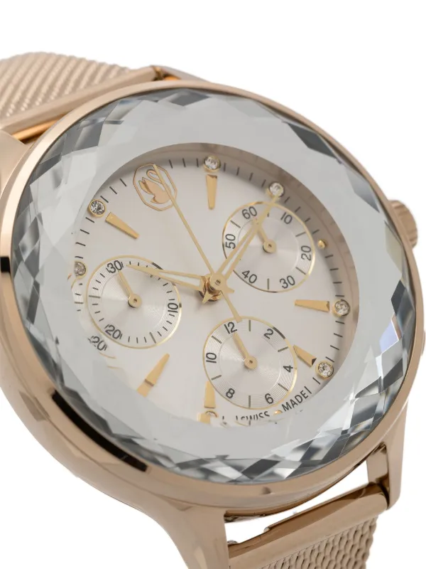 Swarovski Nova Chrono 37mm | White | FARFETCH