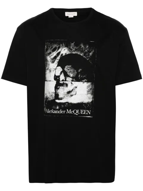 Alexander McQueen skull-print cotton T-shirt