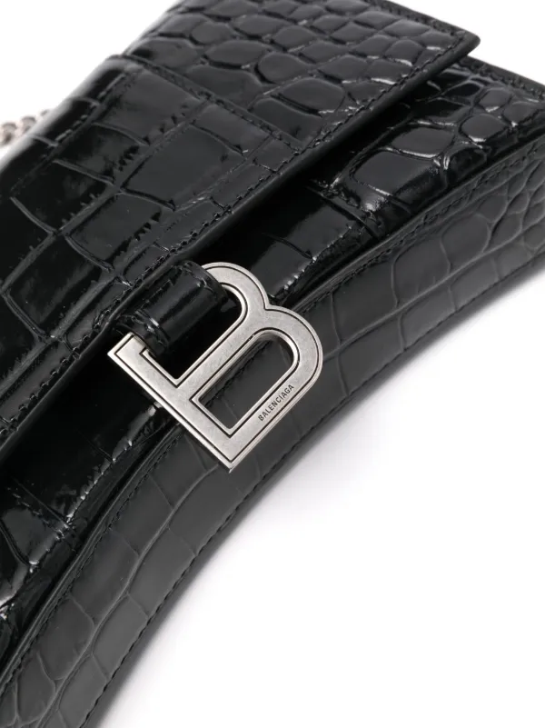 BALENCIAGA モノグラム ショルダーバッグ ブラック バレンシアガエクスプローラー ボンバー クロスボディバッグ