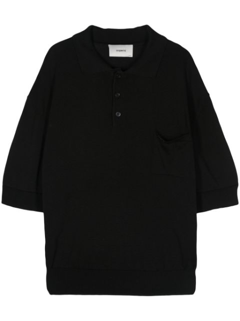 Coperni logo-plaque polo shirt Men