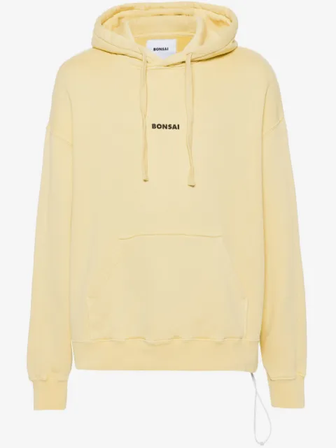 Bonsai logo-print hoodie