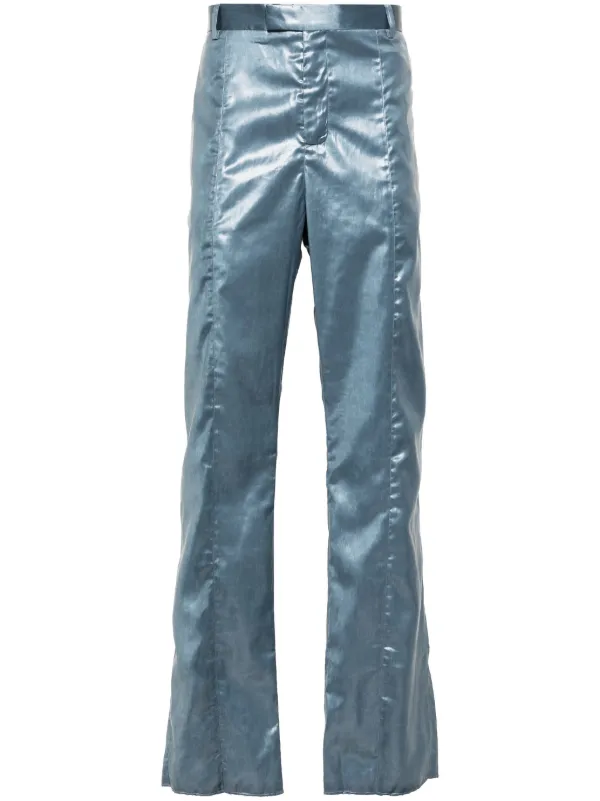 Martine Rose Straight Trousers | Blue | FARFETCH BN