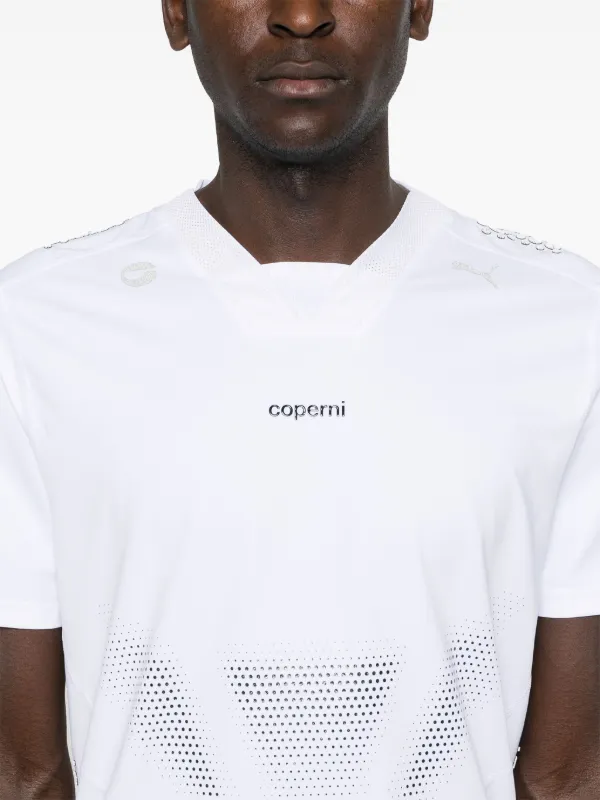 Coperni x Puma logo-print T-shirt | White | FARFETCH