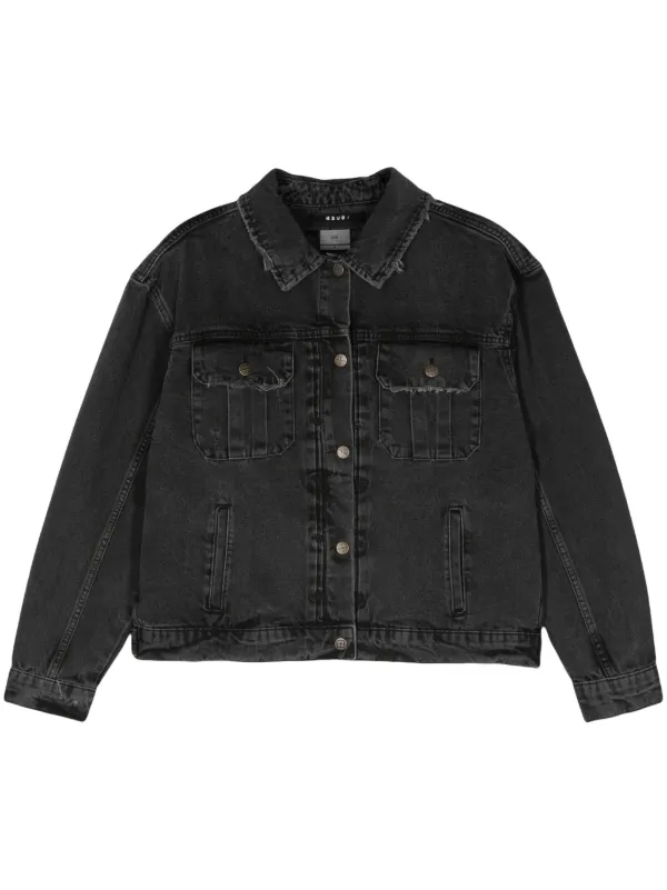 Ksubi oversized denim jacket top