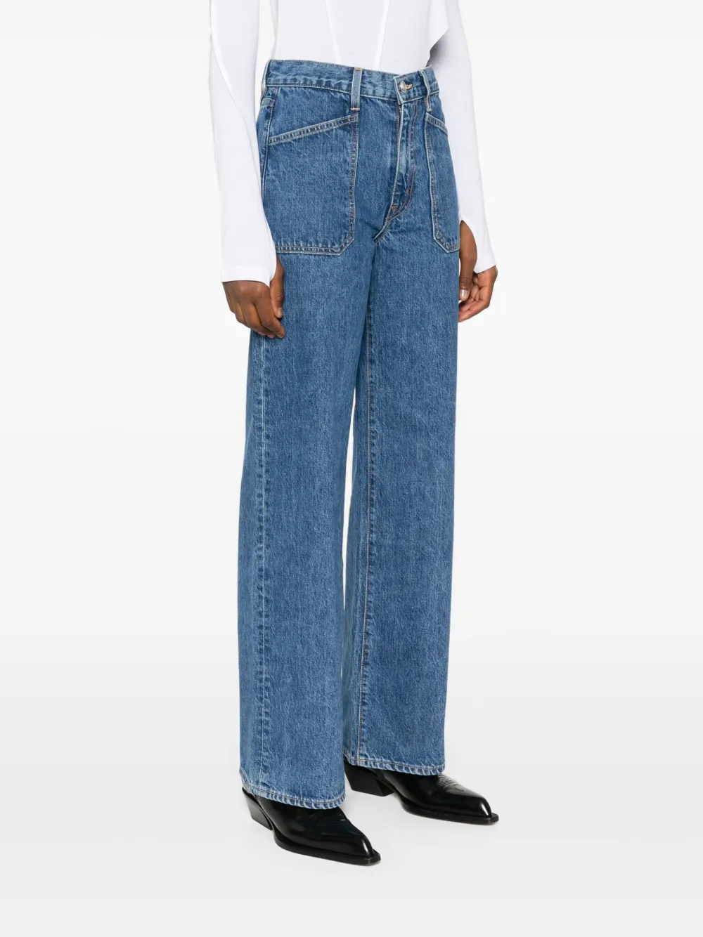 SLVRLAKE Straight jeans Blauw