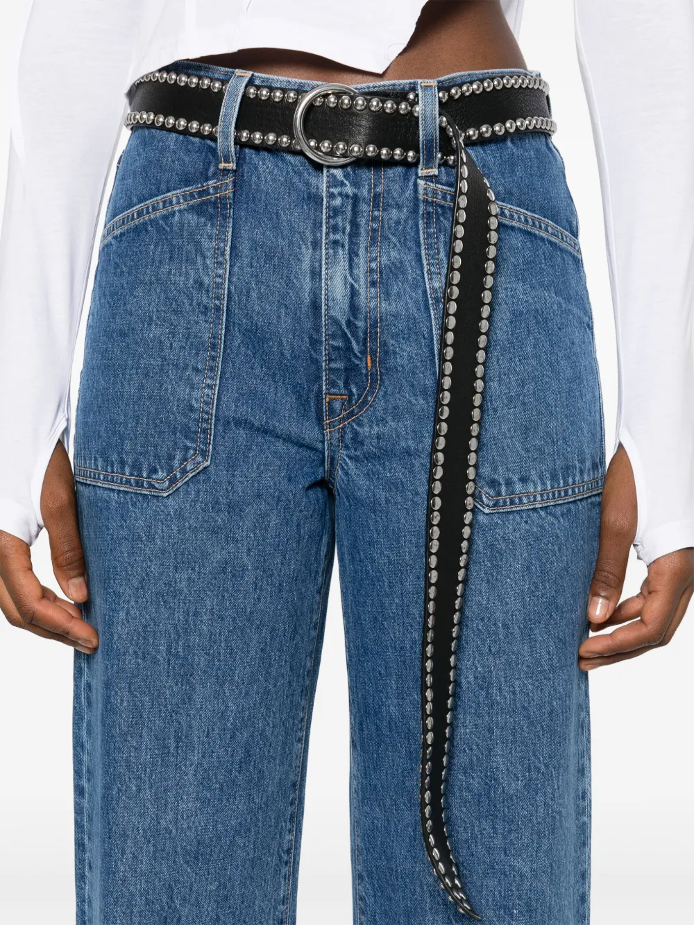 SLVRLAKE Straight jeans Blauw