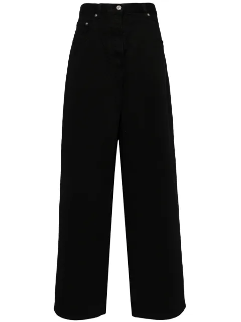 Nº21 high-rise wide-leg jeans