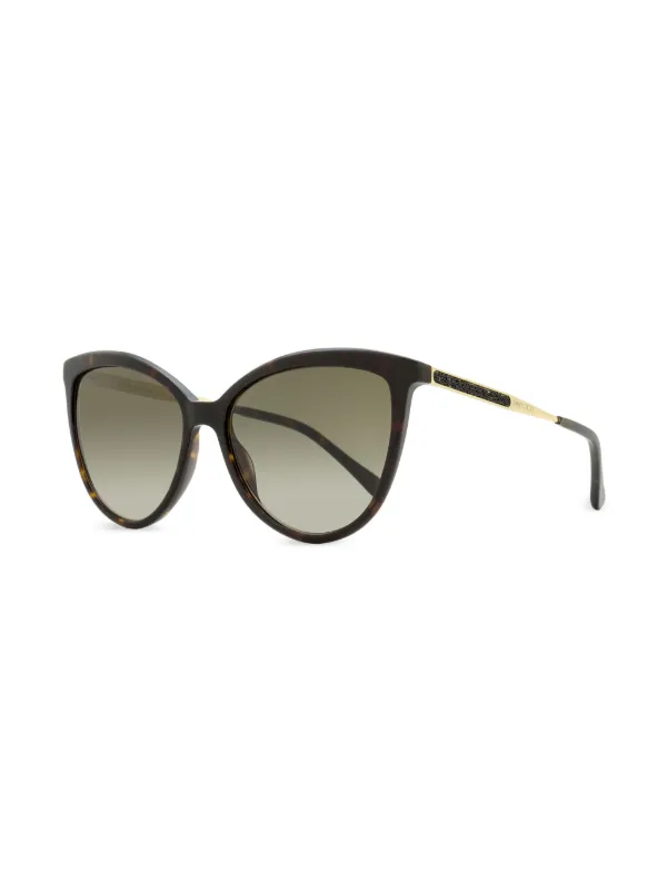 Jimmy Choo Eyewear Belinda Sunglasses | Brown | FARFETCH