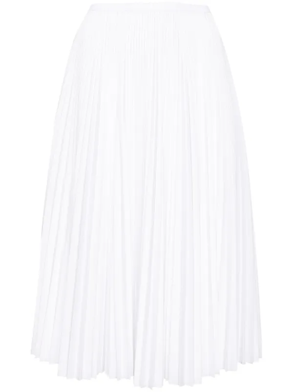 【送料&関税込】Herno White Flared Midi Skirt 7726_8792e2355f_47142299a29dd4
