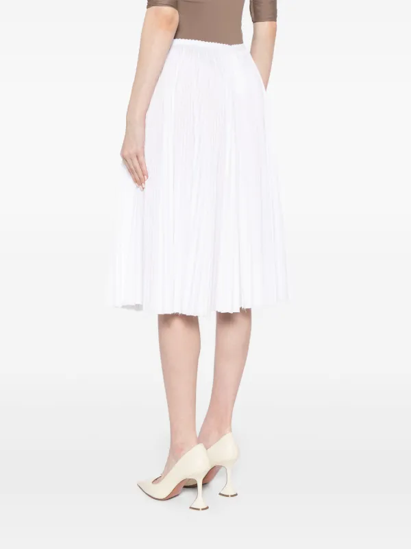 【送料&関税込】Herno White Flared Midi Skirt 7726_8792e2355f_47142299a29dd4