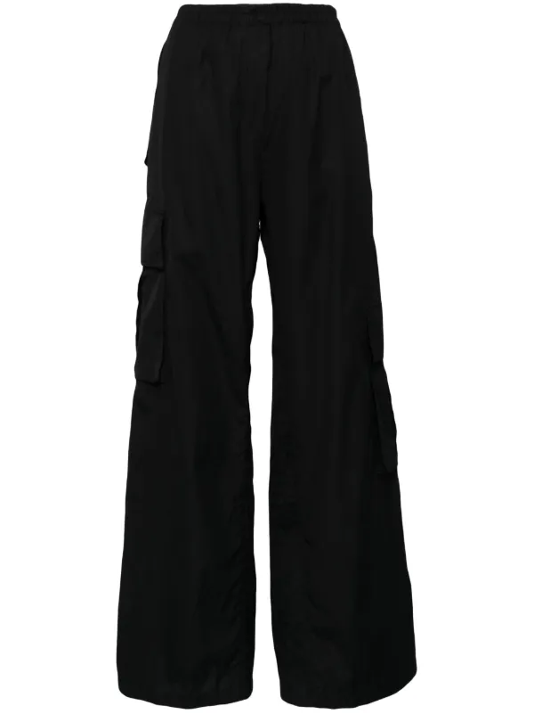 Nº21 high-waisted Cotton Cargo Trousers | Blue | FARFETCH SG