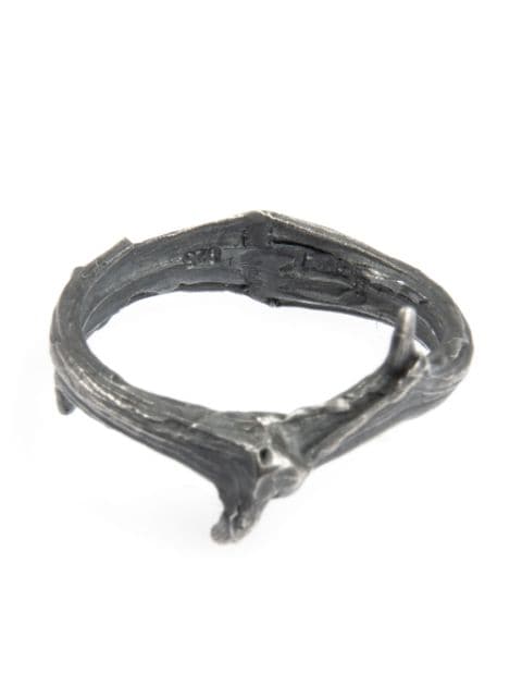 Detaj Black Thorns asymmetric ring 