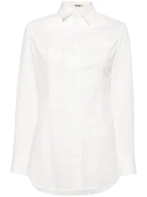 Yohji Yamamoto layered-design Shirt | Neutrals | FARFETCH IN