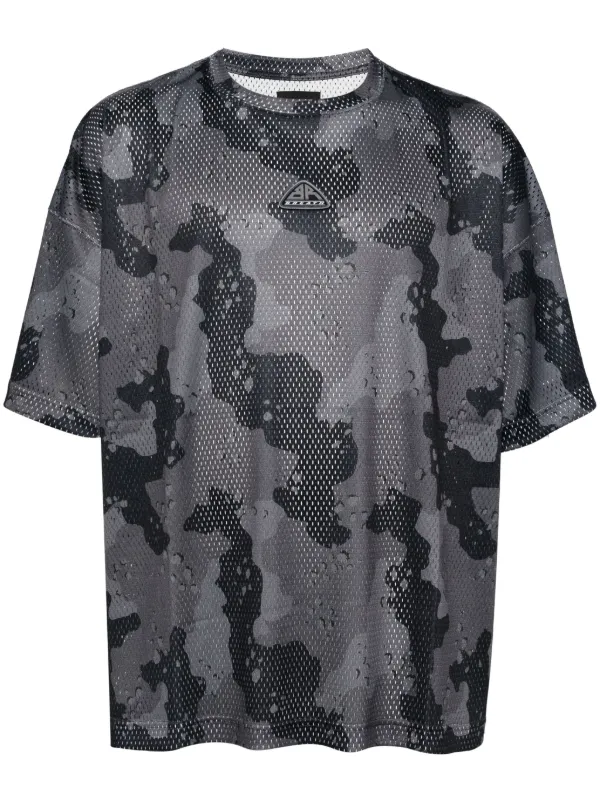 BREATH カモフラージュ Tシャツ | ブラック | FARFETCH JP