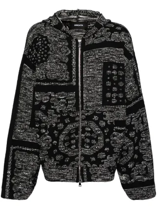 BREATH フルジップパーカー BREATH ジップアップ パーカー | ブラック | FARFETCH JP