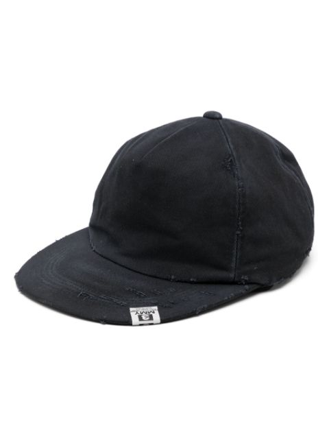 Maison MIHARA YASUHIRO gorra con efecto envejecido